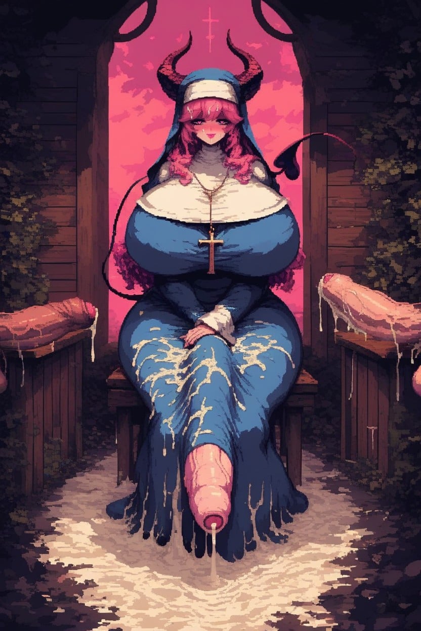 Inviting, Breast Expansion, Gigantic Shemale AI Porn