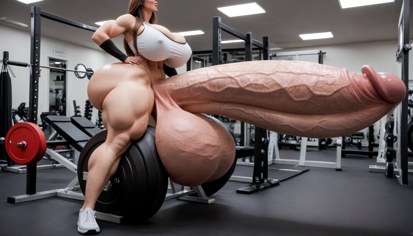 Side View, Only, Futanari On Futanari Shemale AI Porn