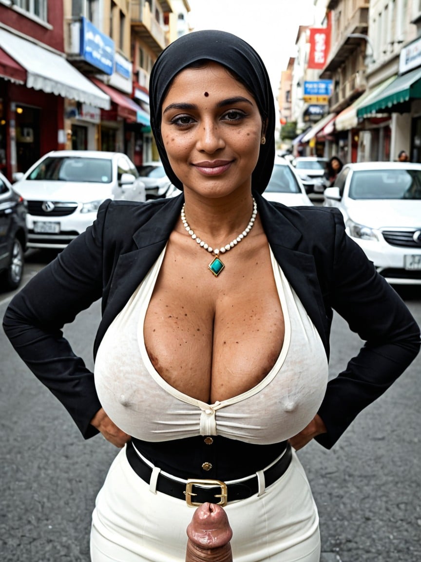 Extreme Freckles, Indian, Indian Skin Shemale AI Porn
