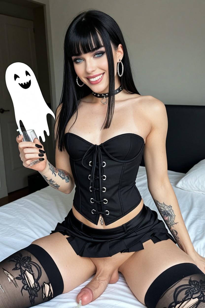Adult Hinata, Detailed Glans, En Forme Porno IA transsexuelle