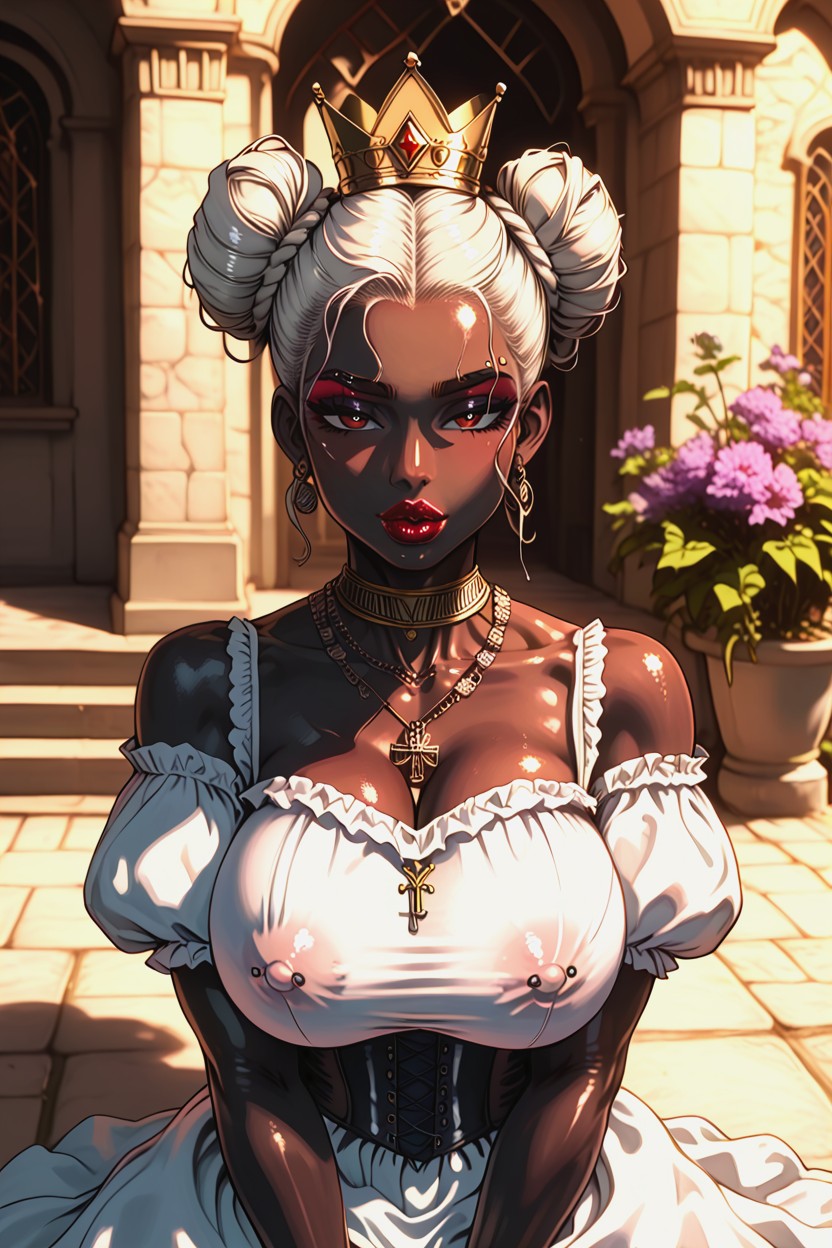 Bimbo Lips, Gigantic Breasts, Erect Cock Bulge Under Clothes Porno shemale IA