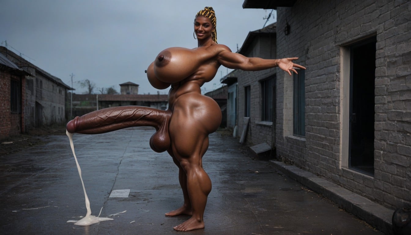 Ass, Futanari Storm, Arms Outstretched Porno shemale IA