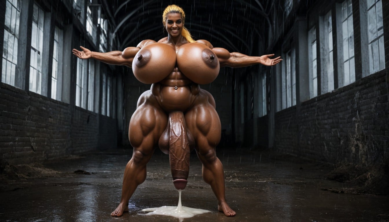 Gigantic Cock, Ass, Gigantic Cock Shemale AI Porn