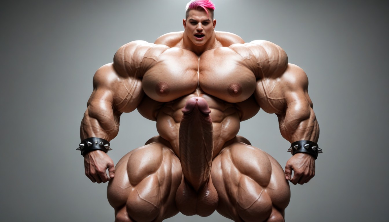 Hyper Gigantic Serratus Anterior, Ripped Abs, Gigantic Abdominal Muscles Porno shemale IA