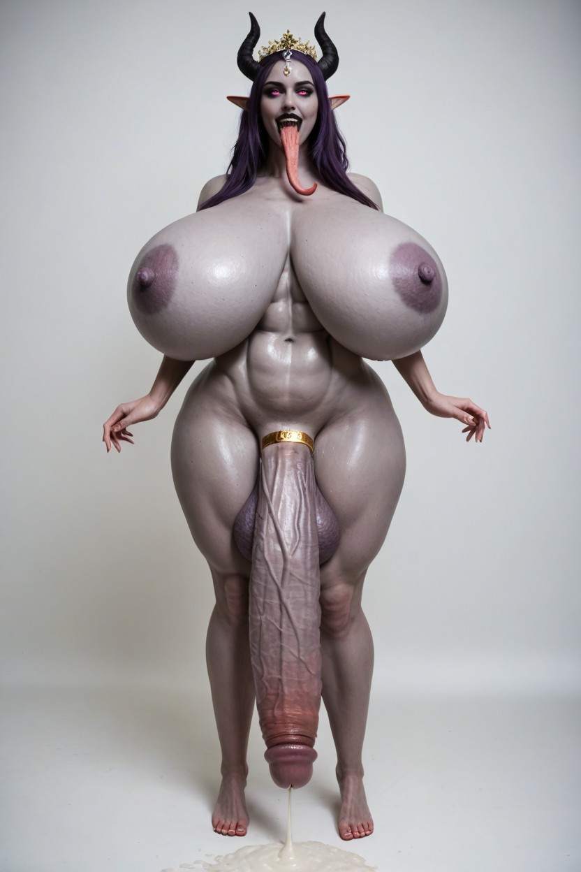 Gigantic, Futanari, Pubic Hair Shemale AI Porn