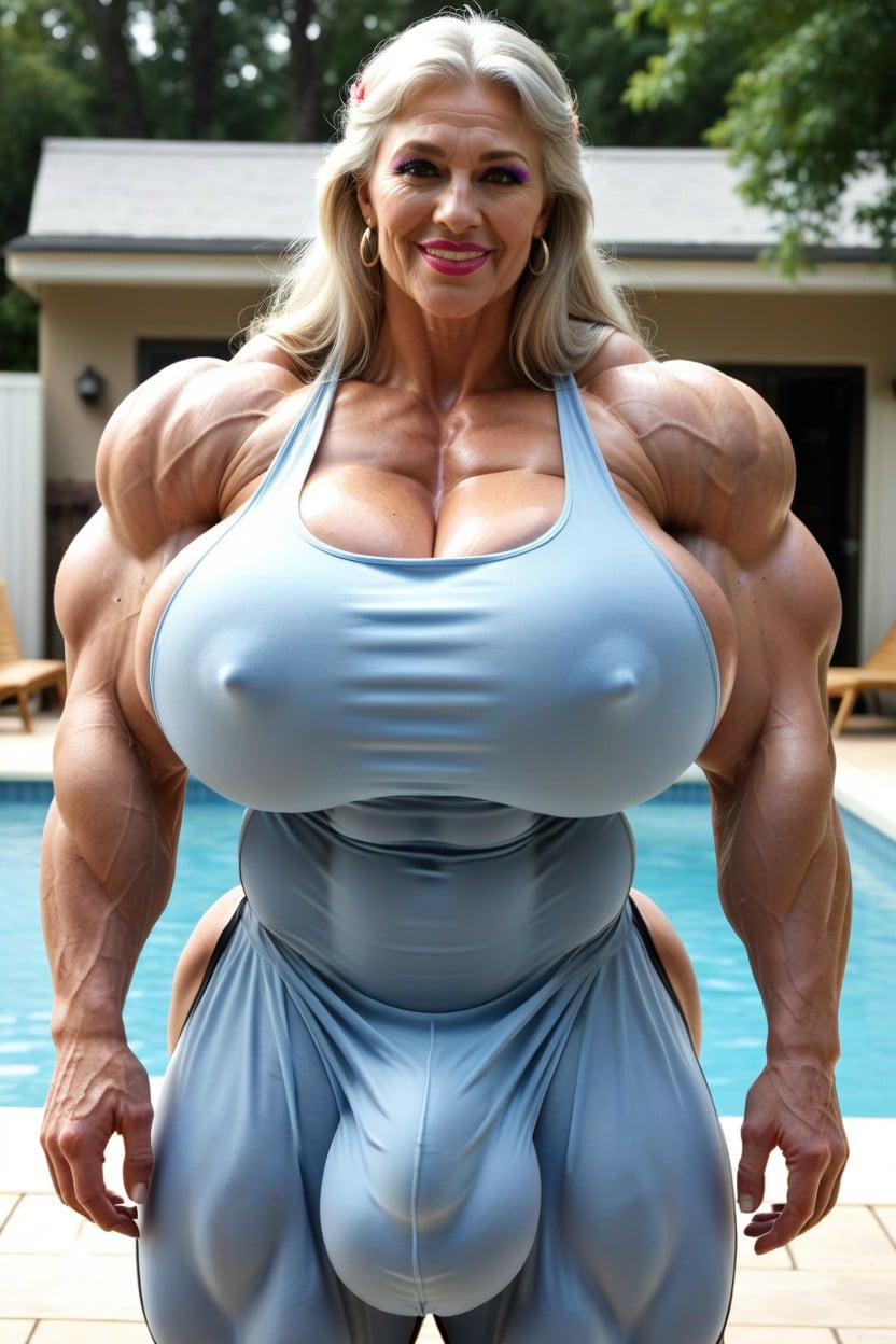 Veins, Bimbo, Smiling Shemale AI Porn