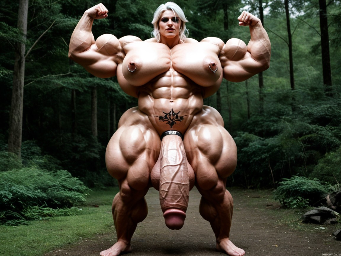 Ganzkörper, Testicle Gowing Enormous, Cock Ring Transfrau KI-Porno