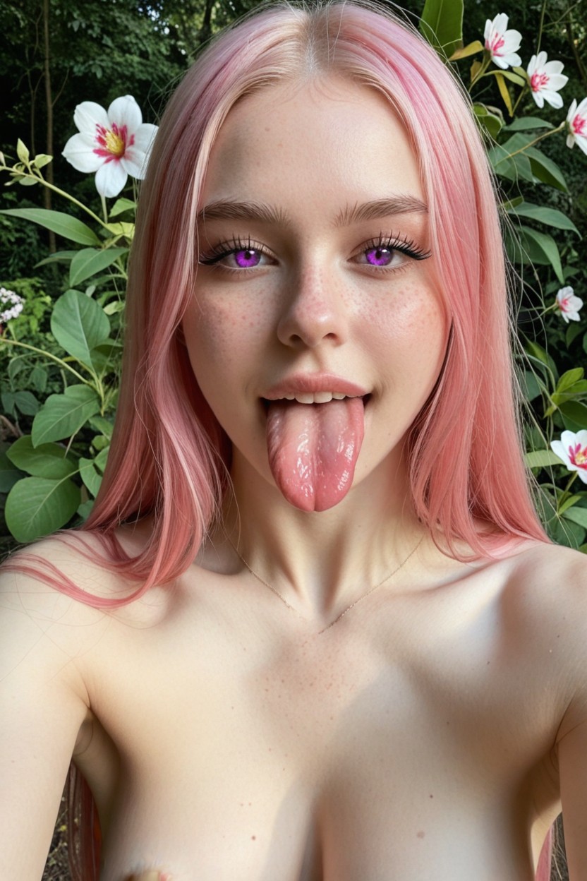 Perfect Cleavage, Jungle, Lumière Volumétrique Porno IA transsexuelle