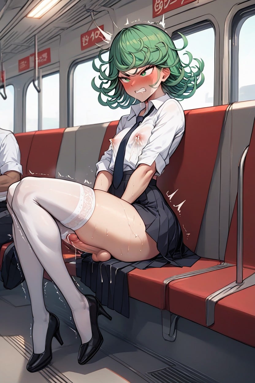 Legs Together, On A Train, Clenching Teeth ニューハーフAIポルノ