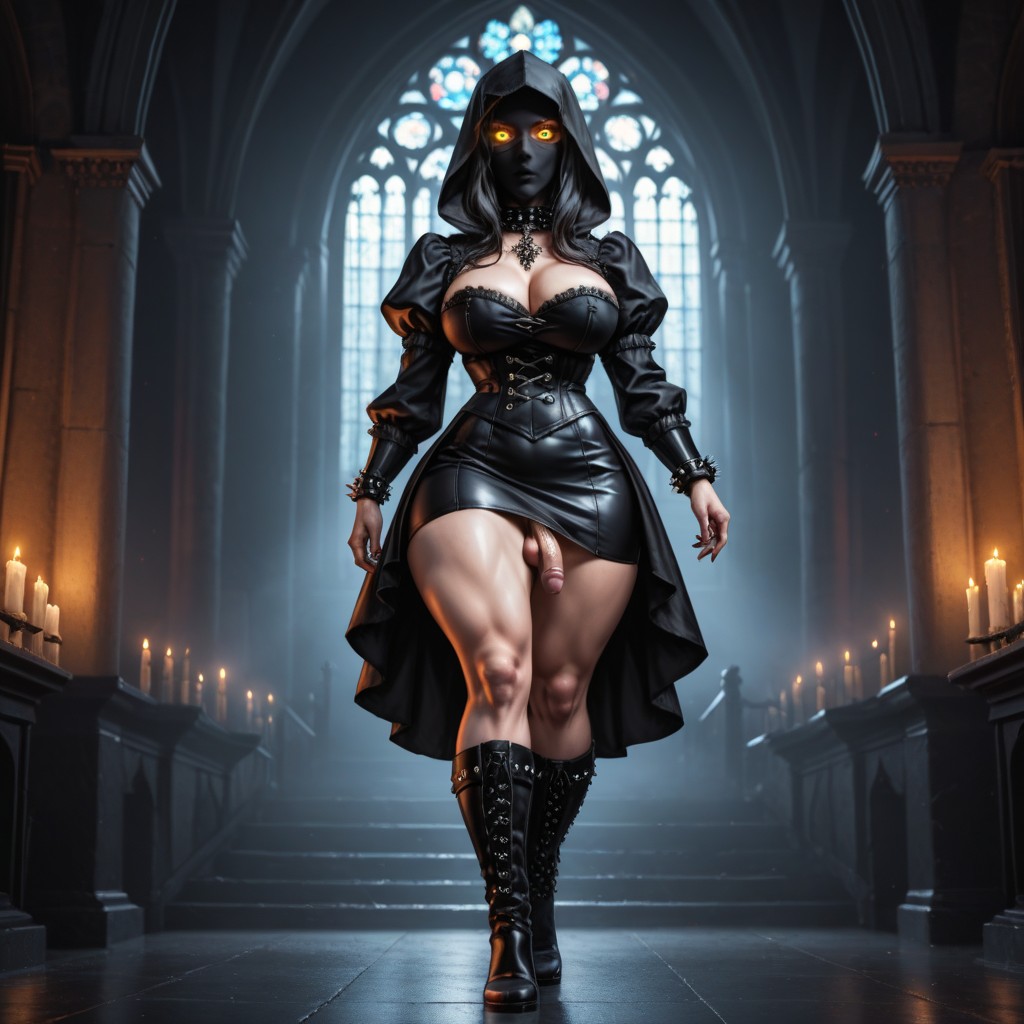 여성스러운, Full Hdr, Cleavage Breasts 쉬메일 AI 포르노