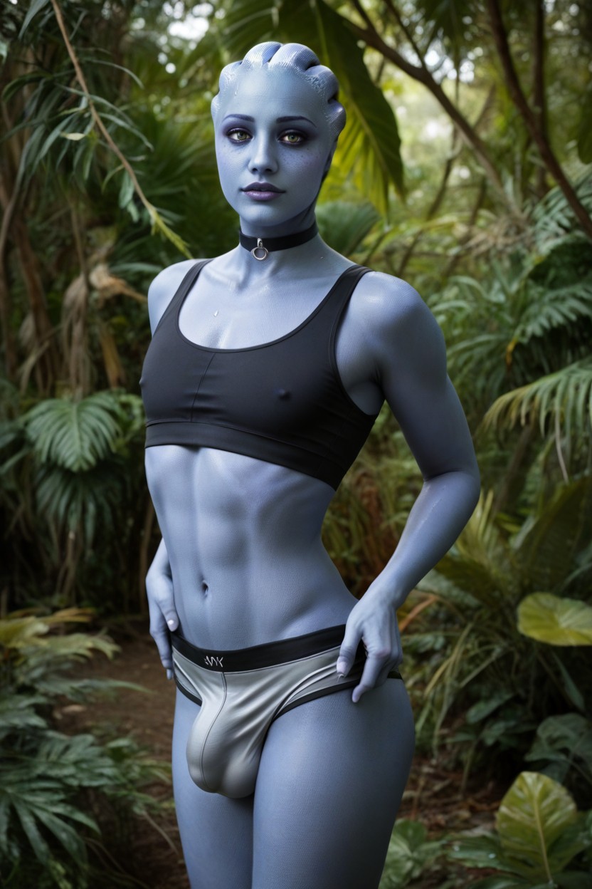 No Tits, No Tits, Body Shemale AI Porn