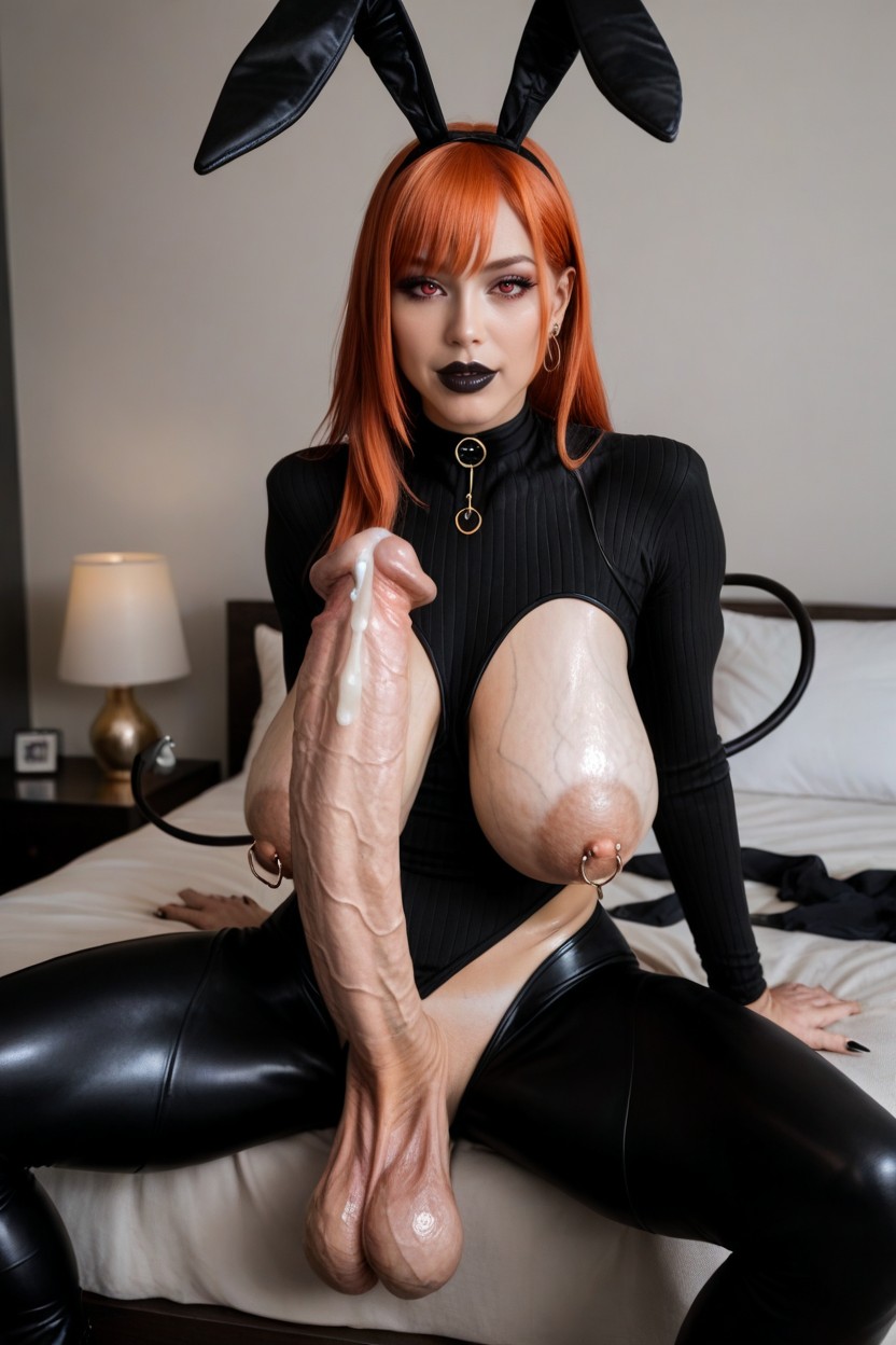Giant Puffy Nipples, Cosplay, Excessive Erect Nipples Shemale AI Porn
