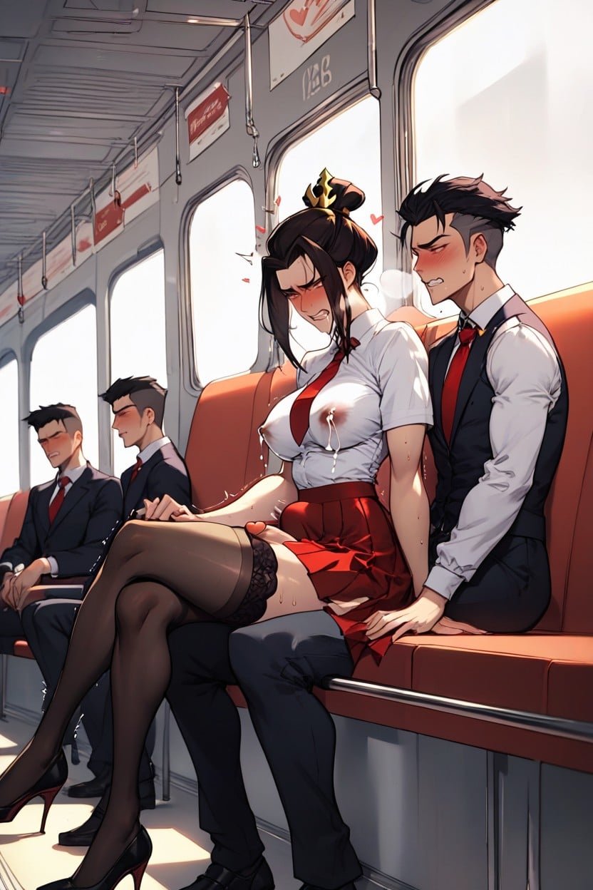 Clenching Teeth, Fully Clothed, Blushing 人妖AI黃片