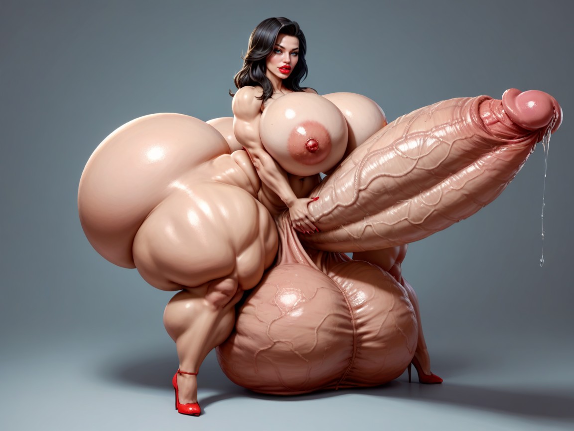Massive Gigantic Thick Cock, Gigantic Cock Growth, Naked Porno shemale IA