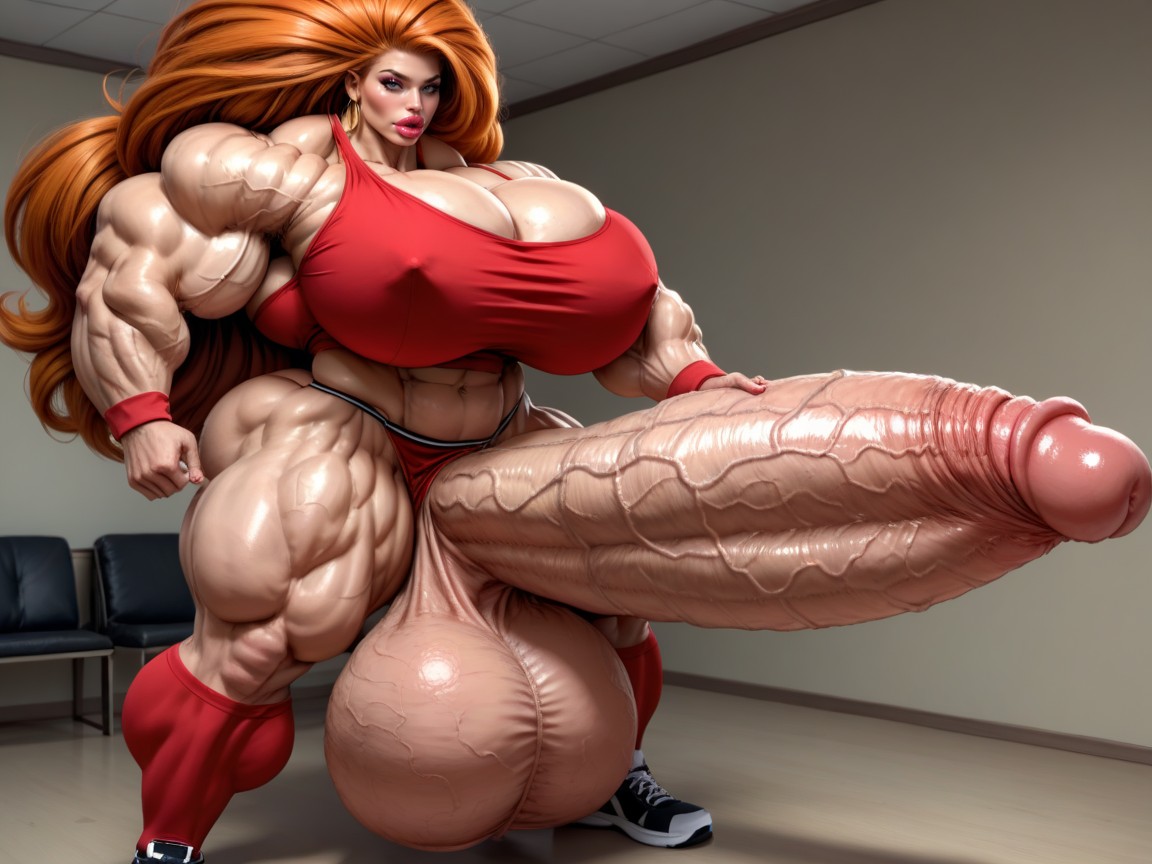 Hdr, Balls Are Big Enough To Touch The Floor, Hyper Swollen Large Bimbo Lips Porno shemale IA