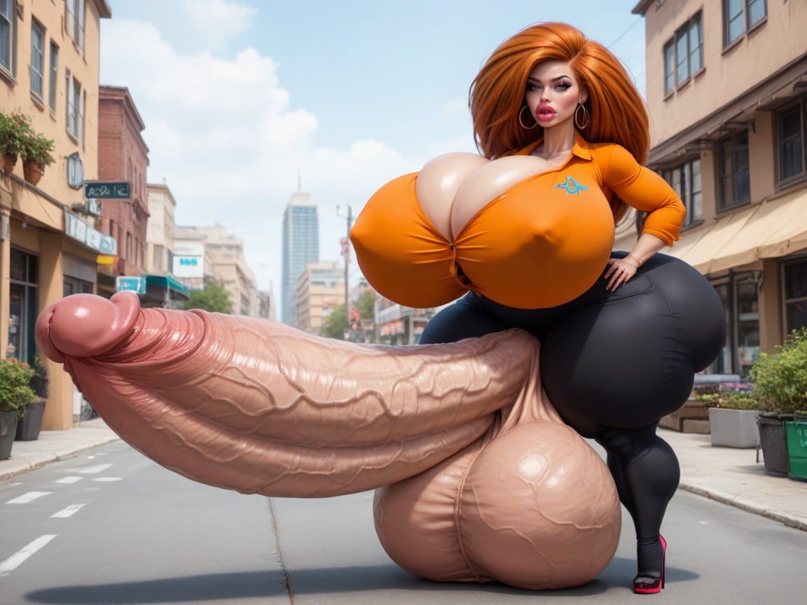 Cock Growth, Hyper Thick Veiny Detailed Monster Cock, 25+ Shemale AI Porn