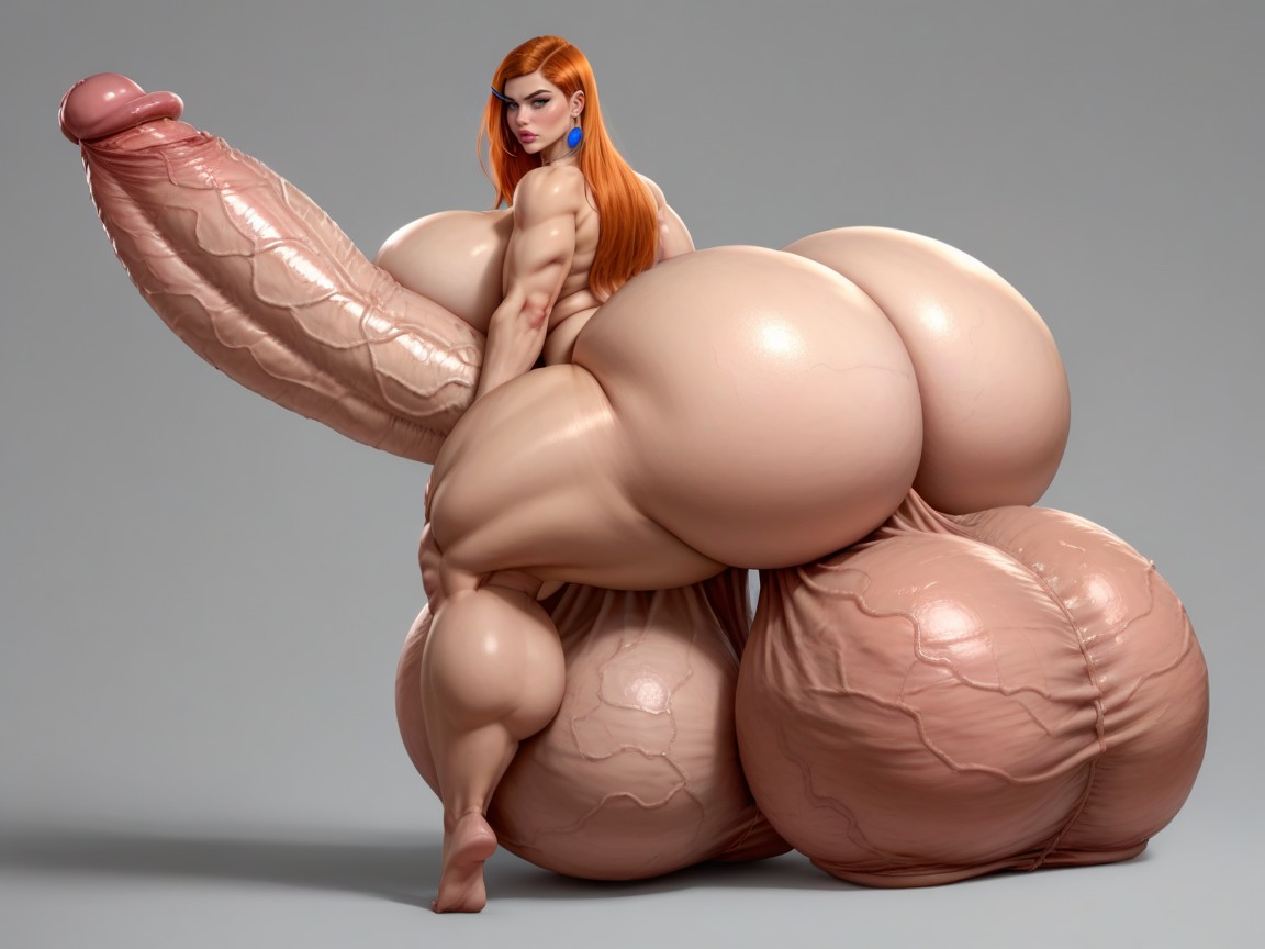 Hyper Bimbo, Hyper Massive Growth, Gwen Tennyson From Ben Shemale AI Porn