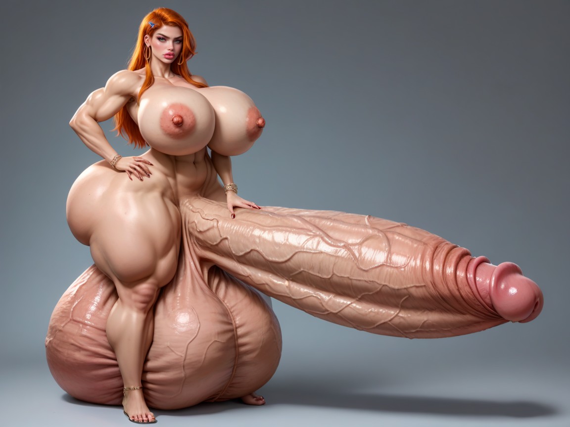 World Biggest Cock, Hdr, Penis Bigger Than Body Shemale AI Porn