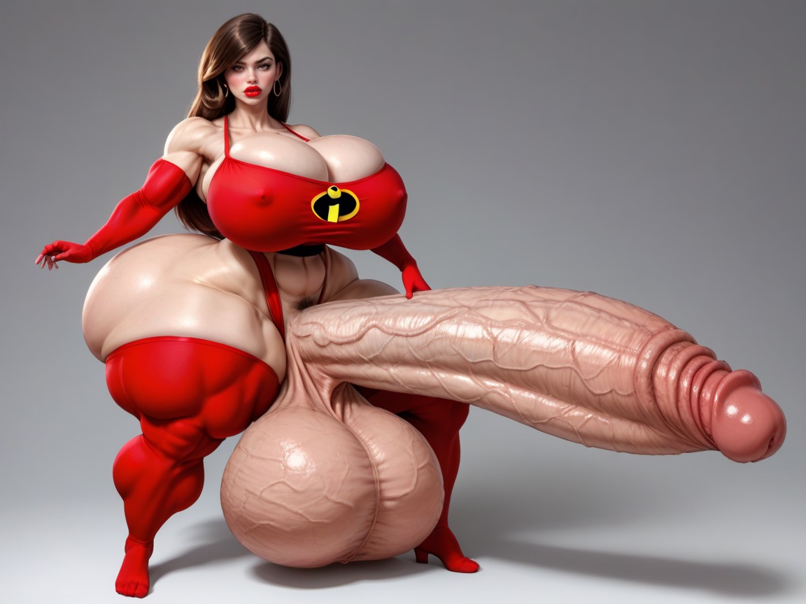 Cock Expansion, Pénis Plus Grand Que Le Corps, Hyper Gigantic Lips Porno IA transsexuelle