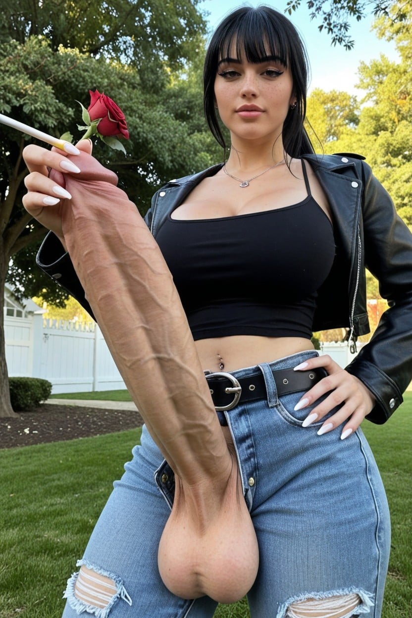 Vista Lateral, Large Thigh, American Porno shemale IA