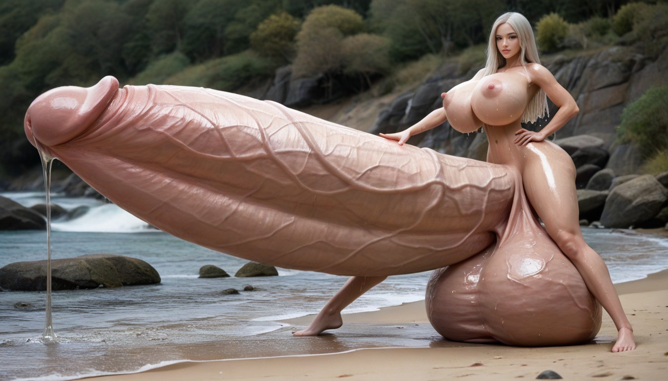 Long Legs, Very Shoulders, Short Length Shemale AI Porn