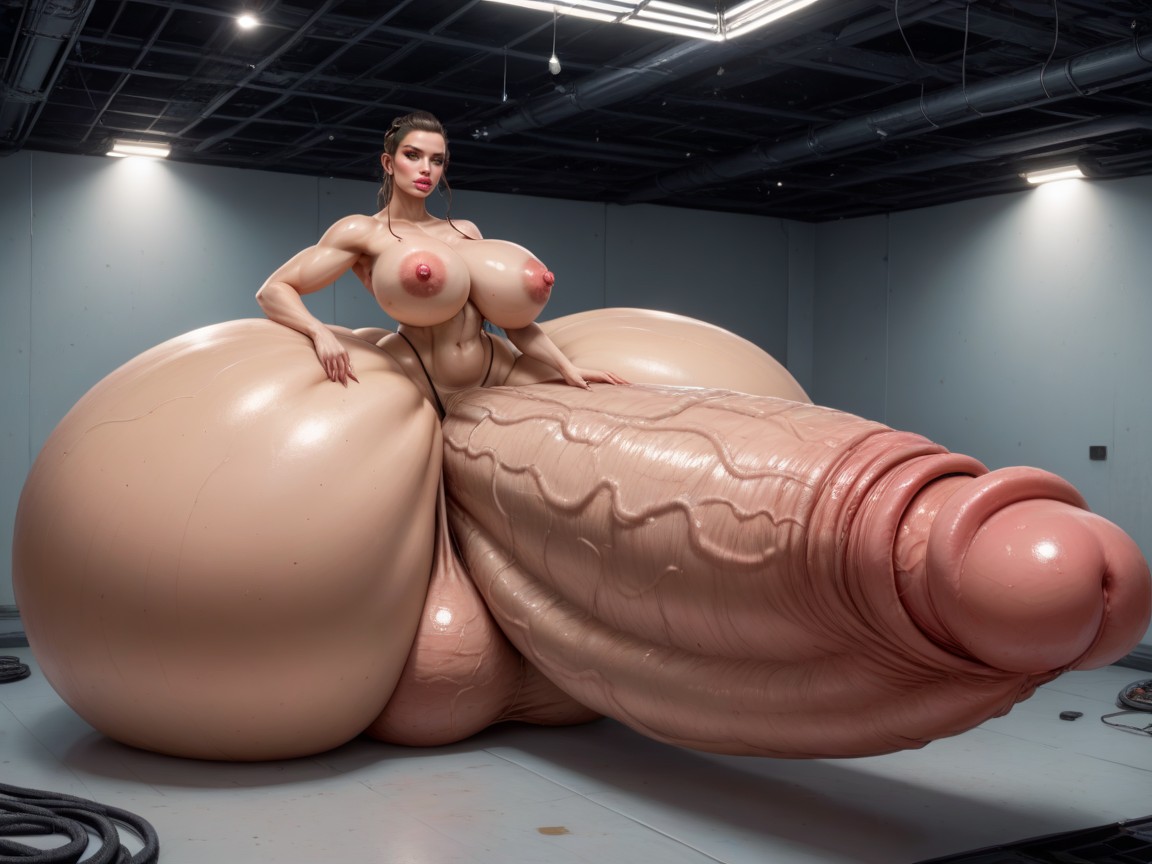 Cosplay, Hyper Gigantic Penis, Hdr Shemale AI Porn