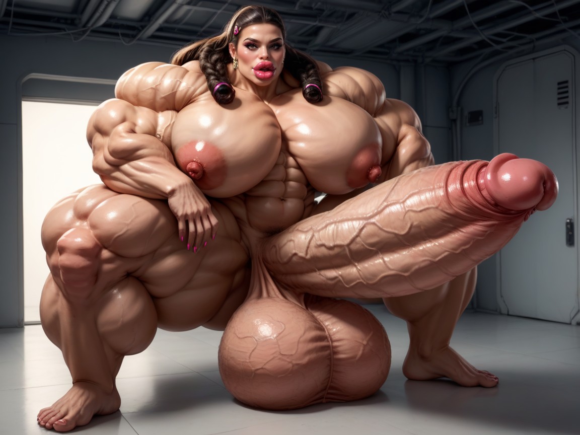 Looking At Penis, Hyper Gigantic Penis, Hyper Long Penis Porno shemale IA
