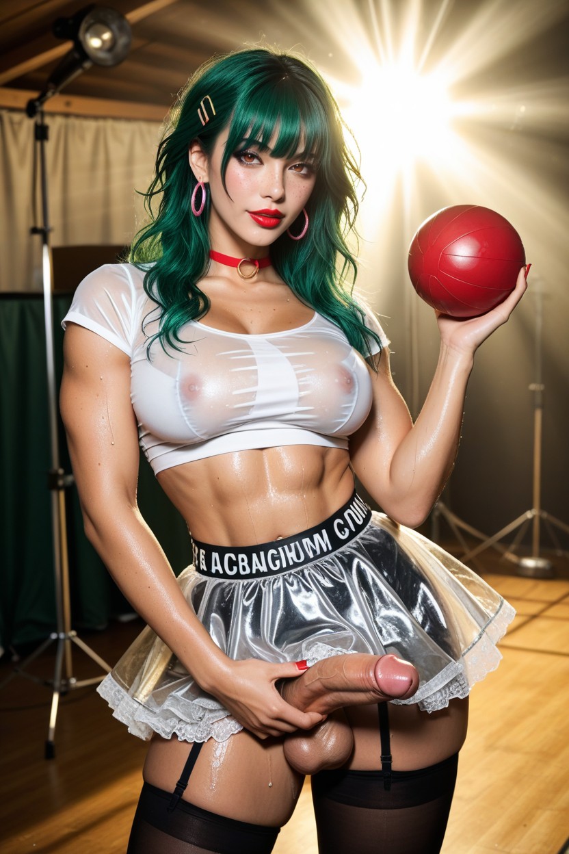 Visible Rays Of Light, Soft Shadows, Award Winning Photo Porno IA transsexuelle