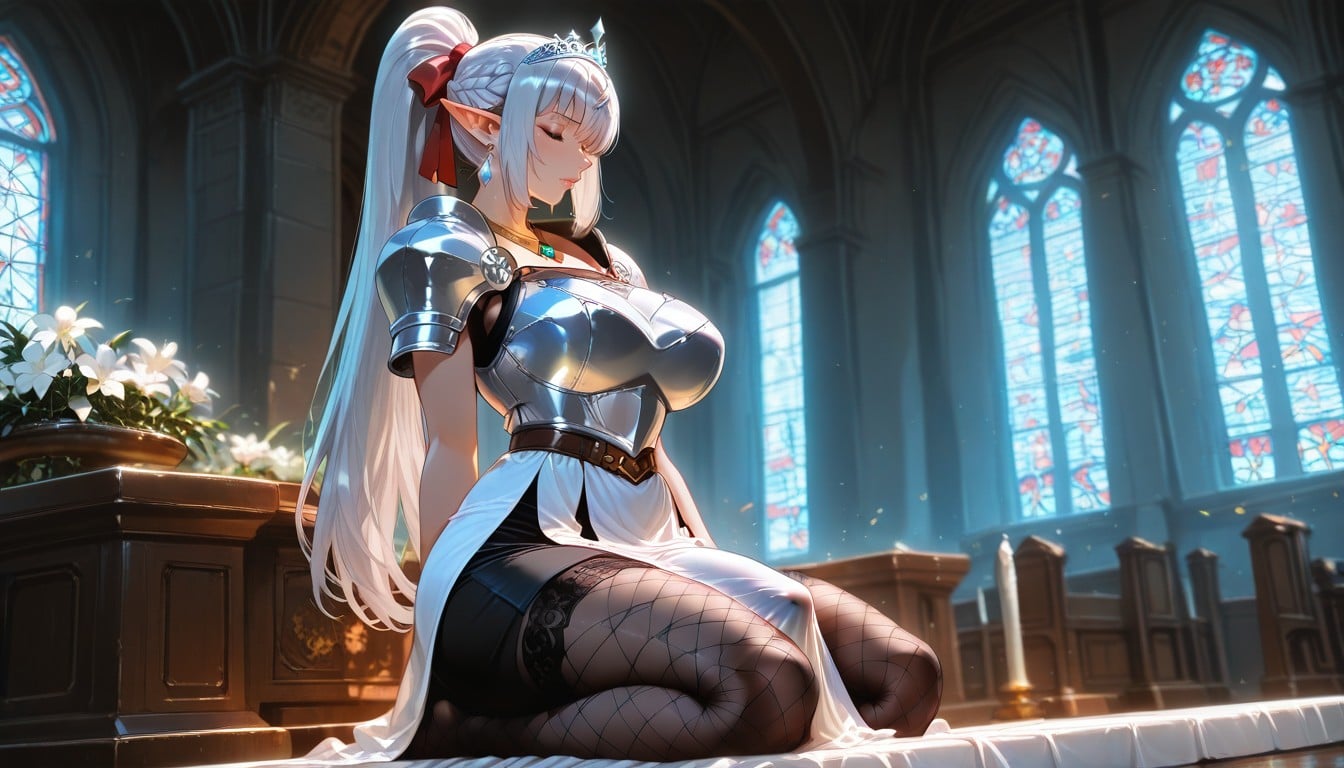 Cock, Futanari, Futanari Elf Shemale AI Porn