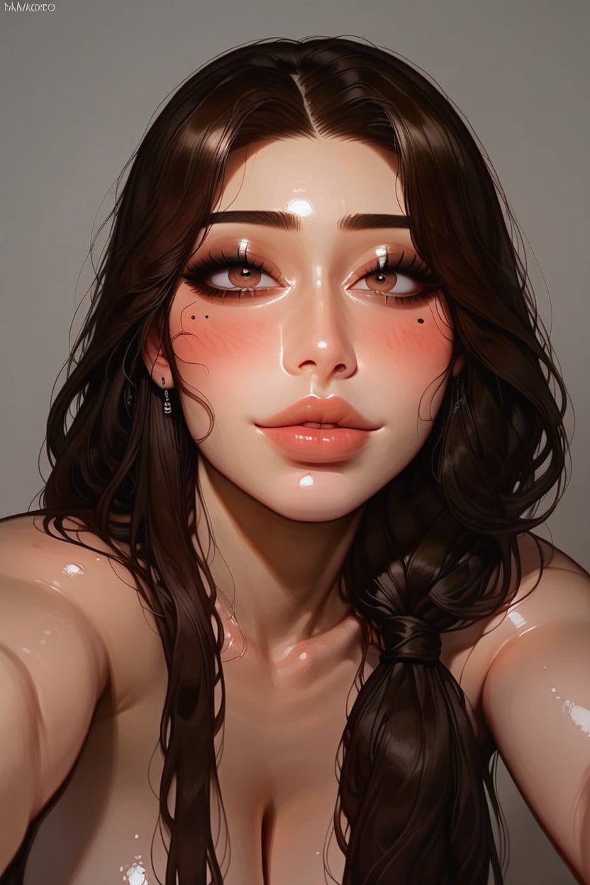 Beautiful Detailed Photo, Foreskin Massive Cock, Beautiful Model Face Shemale AI Porn