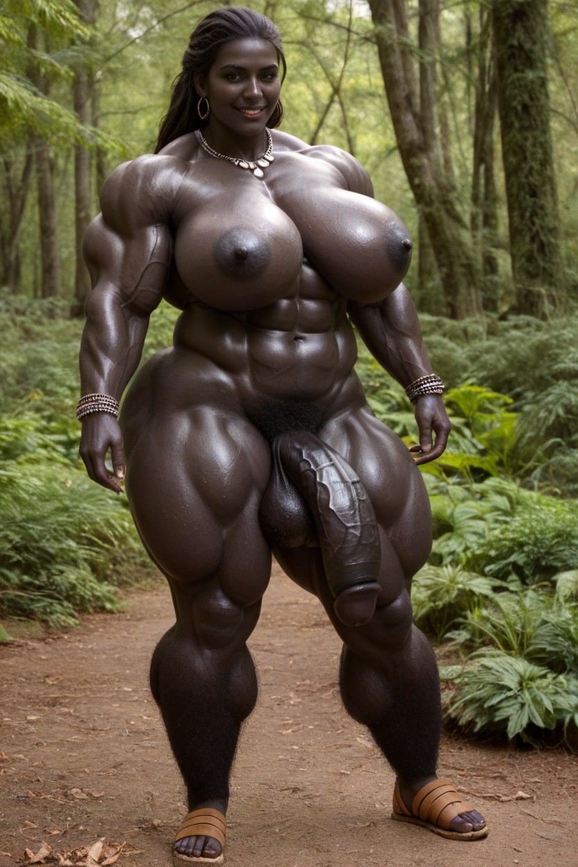 Abs, Sweaty Skin, 50+ Shemale AI Porn
