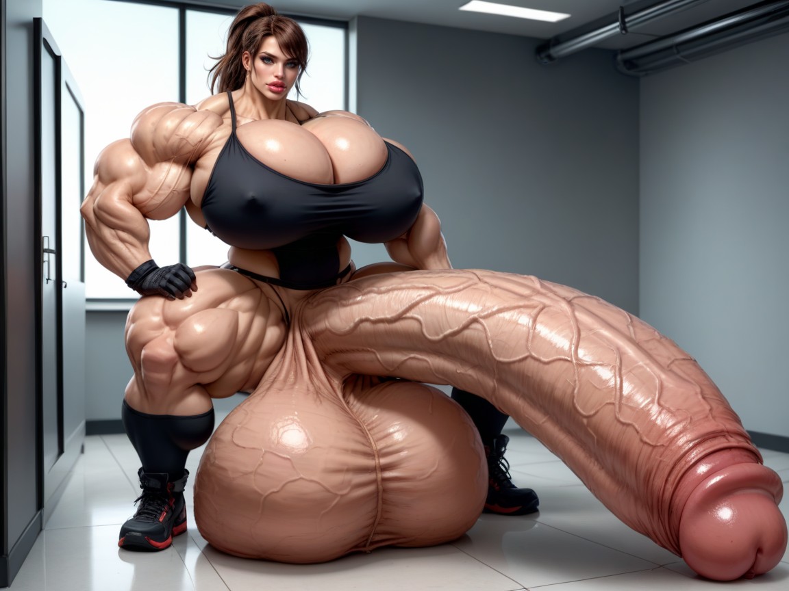Looking At Penis, Hyper Oversized Muscle Women, Quiet From Metal Gear Shemale AI Porn