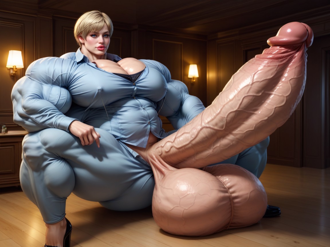 Hyper Supersized Penis, Hyper Enormous Super Swollen Bimbo Lips, Hyper Extremely Big Hips Porno shemale IA