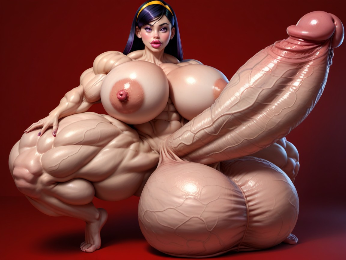 Cosplay, Penis The Size Of The Room, Sexy Face Shemale AI Porn