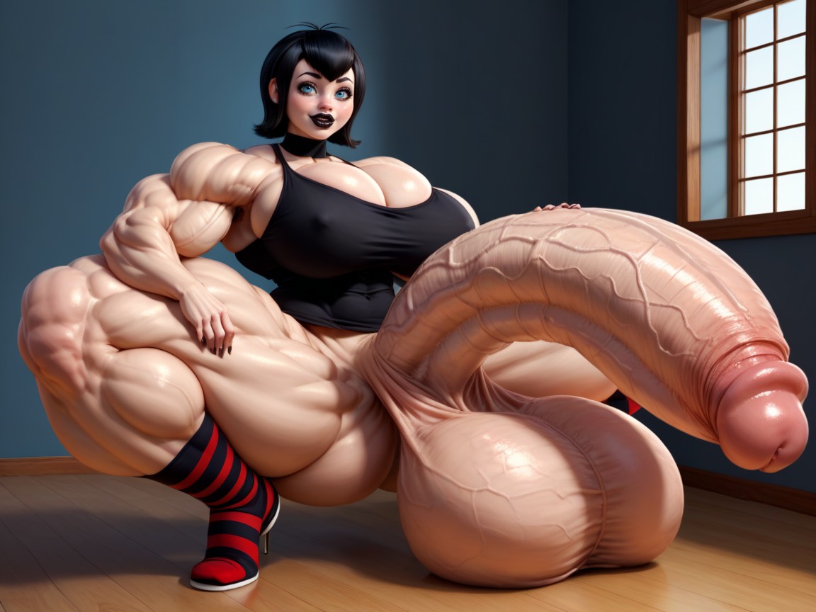 Huge Veins On Penis, Hyper Supersized Penis, Hyper Extremely Big Hips Porno shemale IA