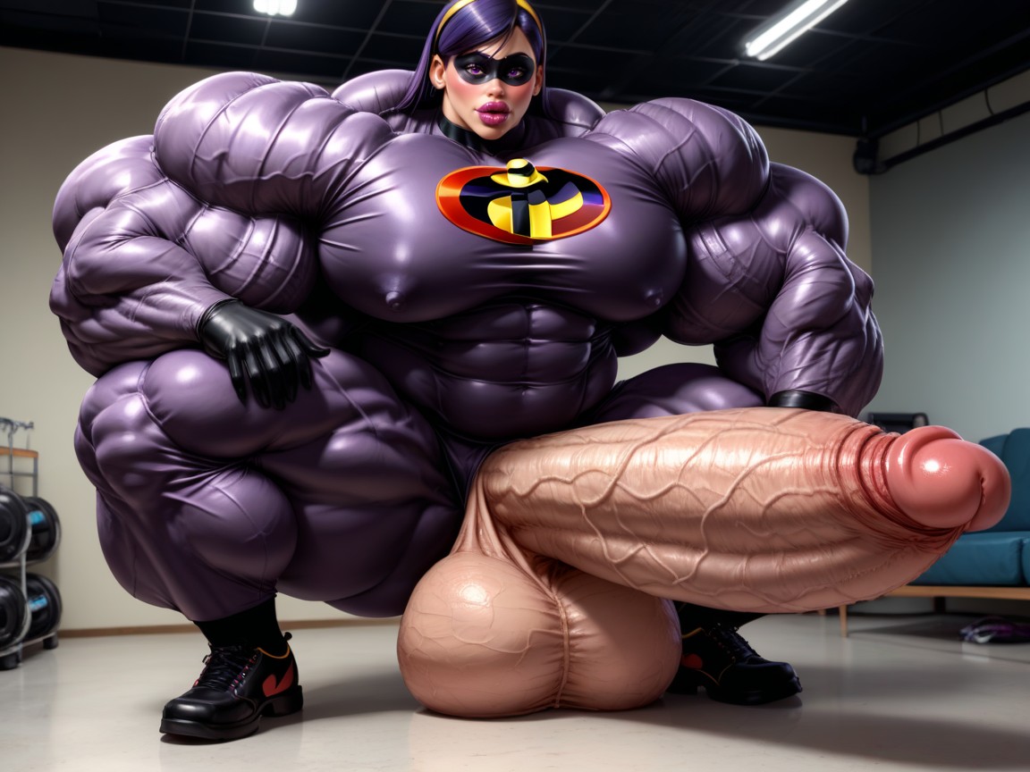 Looking At Penis, Sexy Face, Cosplay Shemale AI Porn