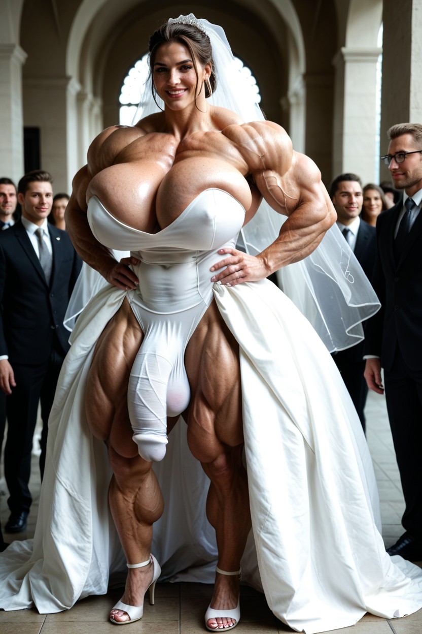 Gigantic Latissimus Dorsi, Tall, 18+ Shemale AI Porn