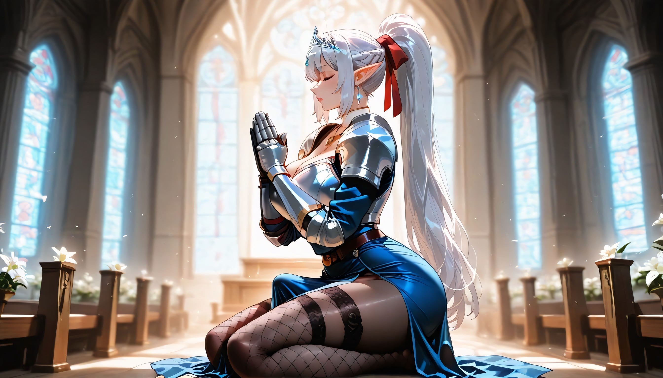 Cinematic Lighting, Cock, Praying Porno shemale IA