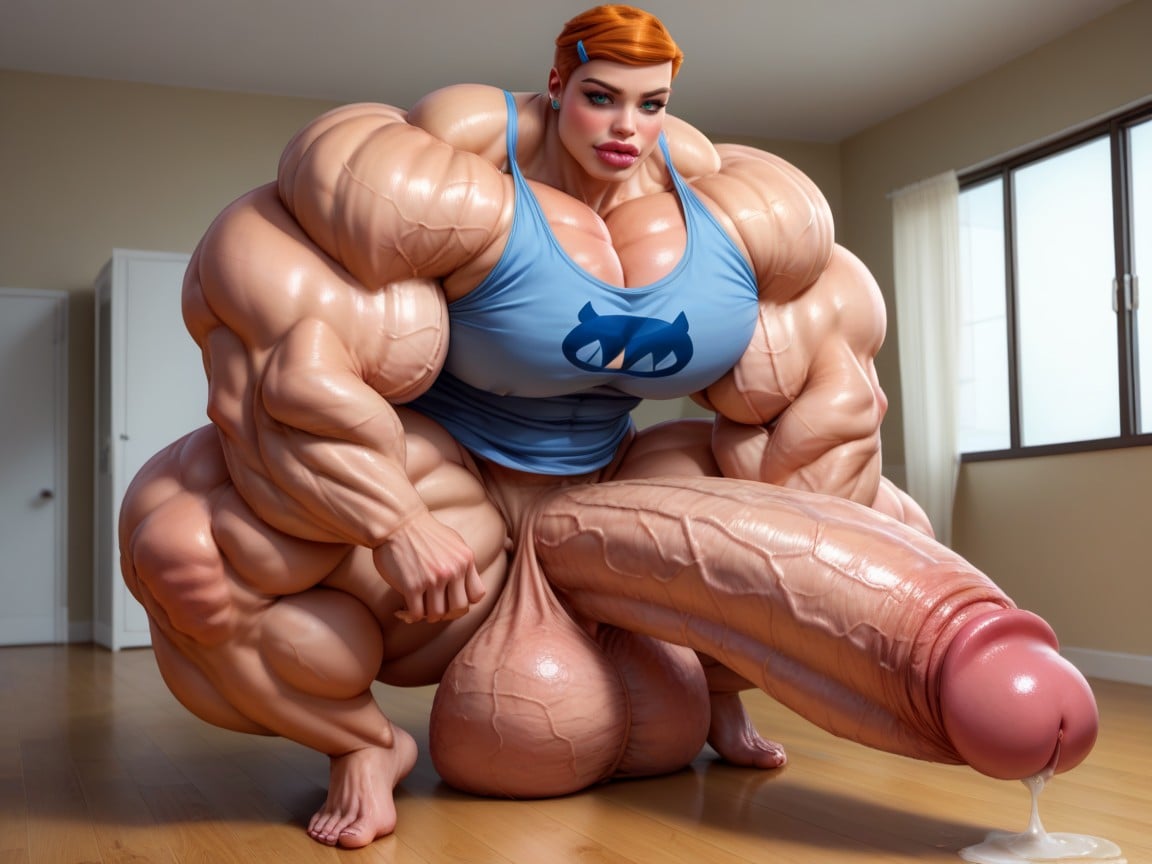 Penis The Size Of The Room, Hyper Oversized Gigantic Girthy Penis, Hyper Absurdly Oversized Penis ニューハーフAIポルノ