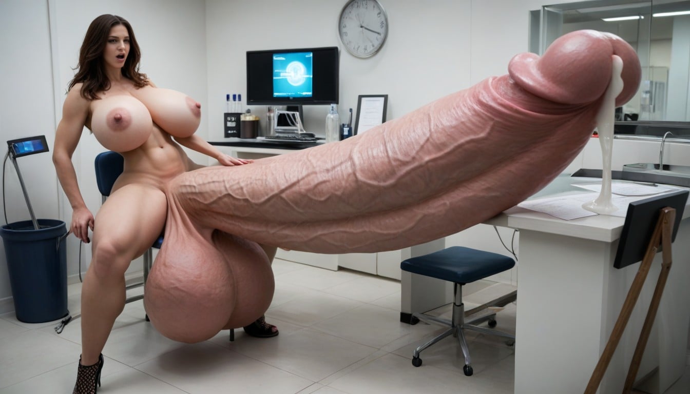 Huge Veins On Penis, 18+, Gigantic Futa Shemale AI Porn