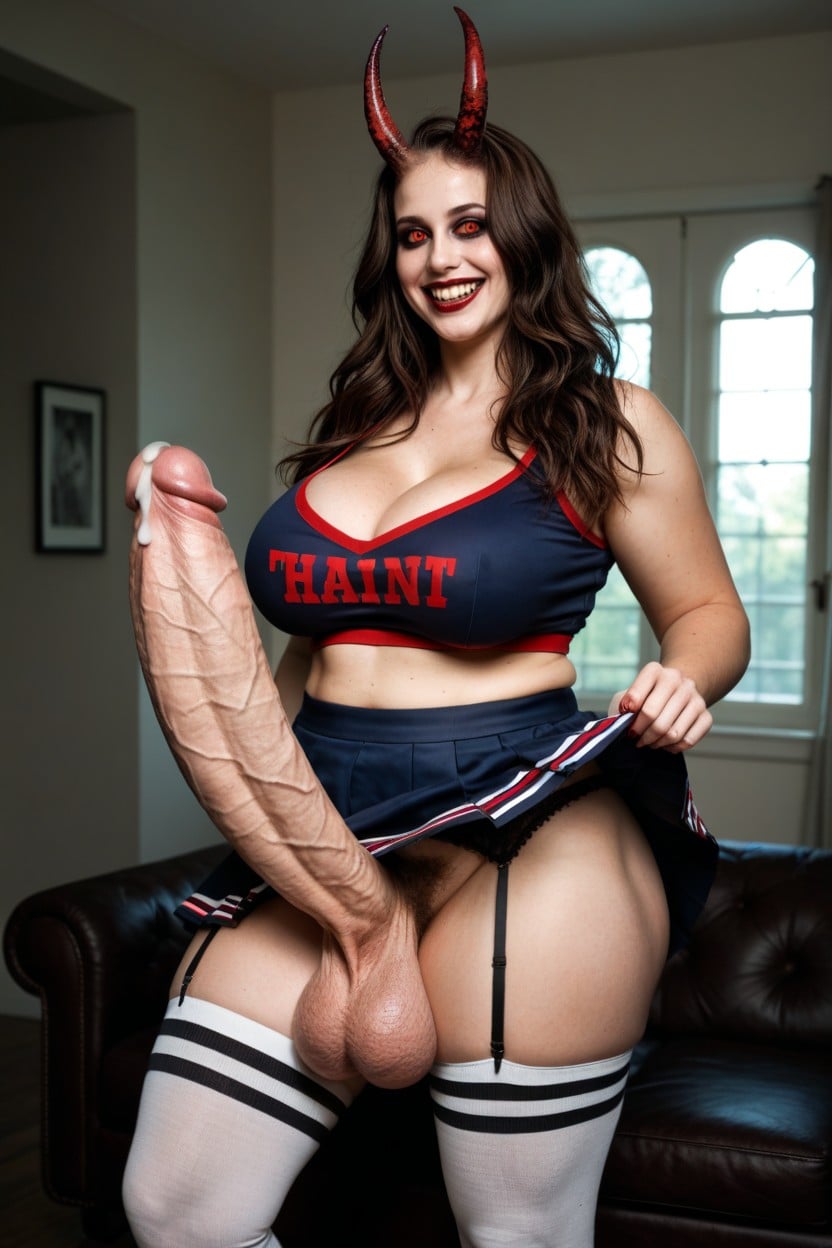 Nightmare Fuel, Bbw, Sagging Gigantic Balls Shemale AI Porn