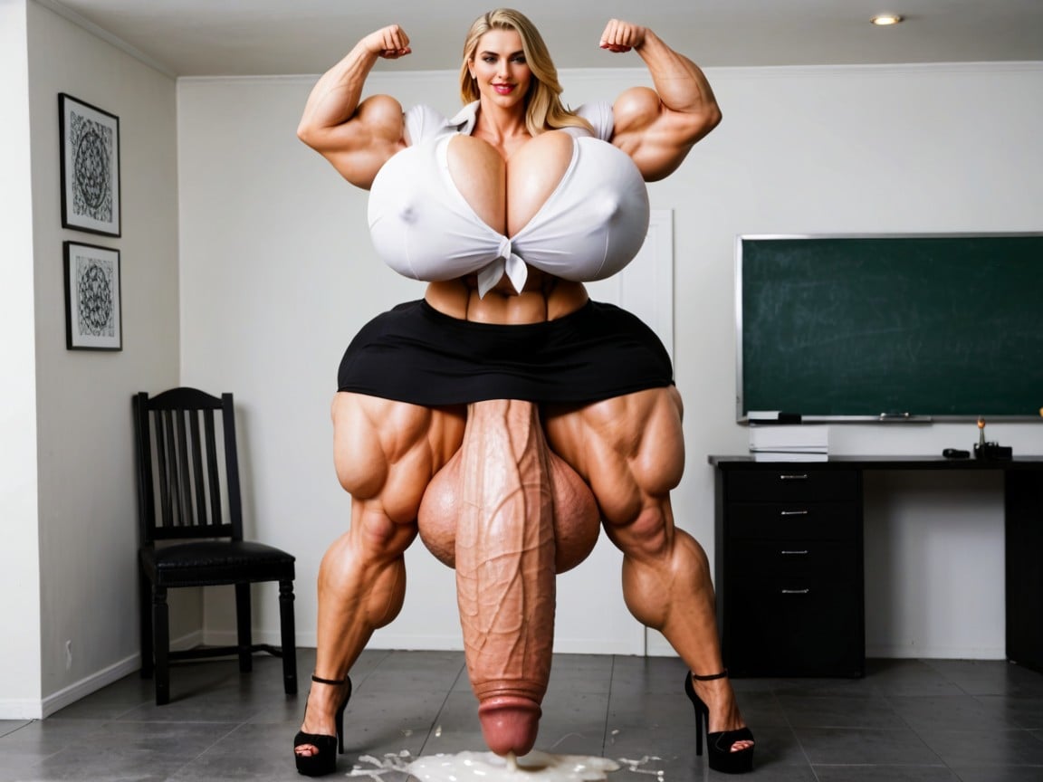 Pénis Hyper Long Et Impossible, Breast Expansion, Holding Cock Porno IA transsexuelle