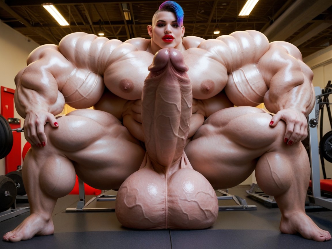 Hyper Absurdly Oversized Muscle, Naked, Hyper Absurdly Oversized Gigantic Girthy Penis Porno shemale IA