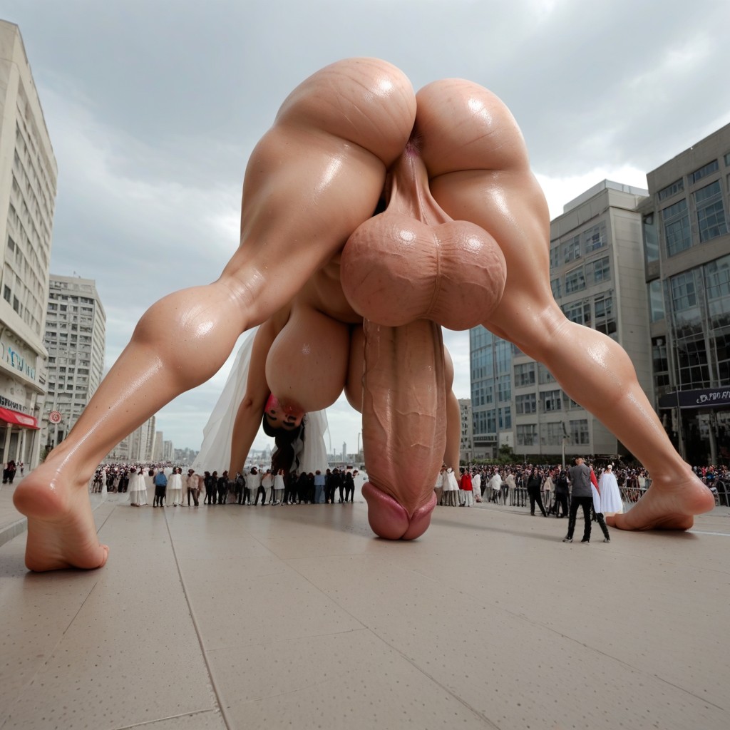 Crowd Of Women Underneath Her, Puckered Lips, Hdr Shemale AI Porn