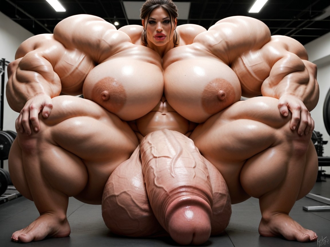 Hyper Long Penis, Ultra Detailed Face, 25+ Shemale AI Porn