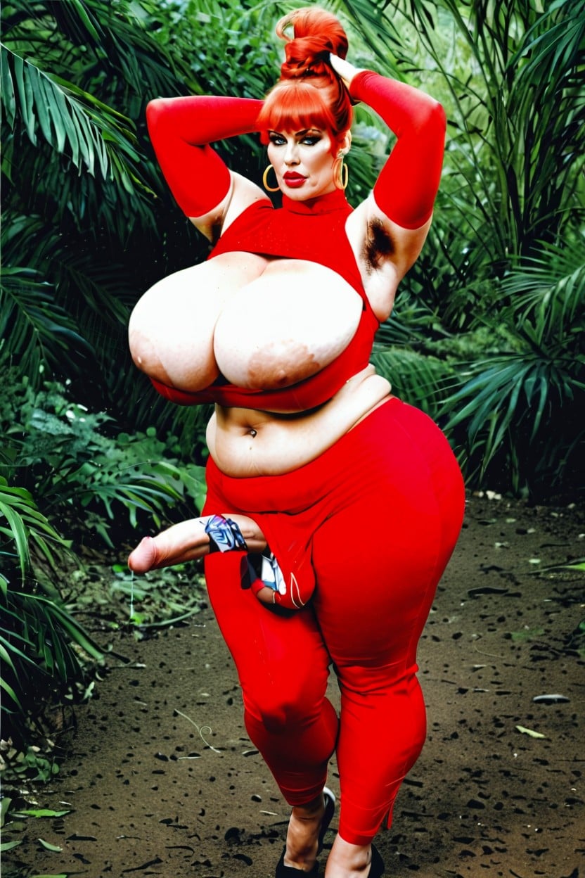 Arms Movement, Cock Way Too Big, Yeux Bleus Porno IA transsexuelle