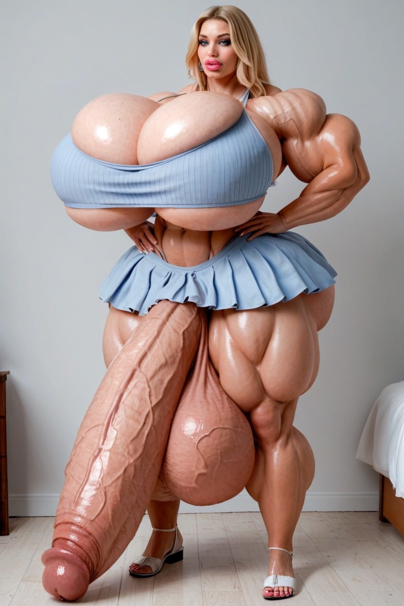 Hyper Gigantic Balls, Hyper Gigantic Massive Balls, Pénis De Poney Porno IA transsexuelle