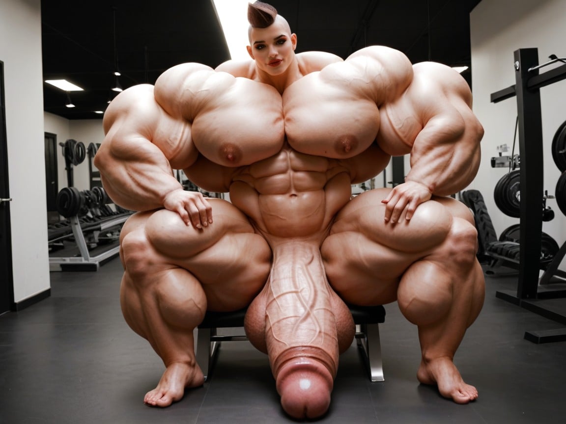 Hdr, Hyper Gigantic Growth, Hyper Absurdly Oversized Gigantic Girthy Penis ニューハーフAIポルノ
