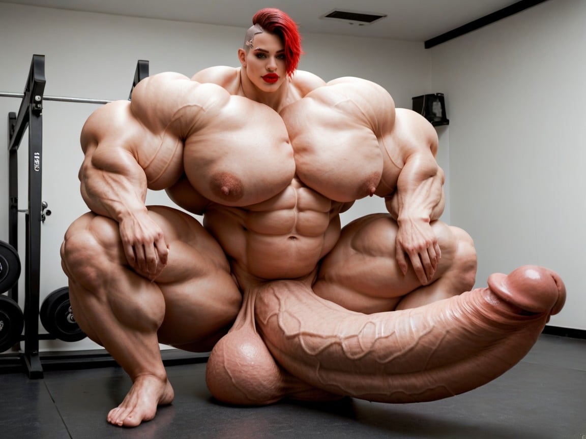 25+, Hyper Gigantic Massive Penis, Hyper Long Penis Porno IA transsexuelle