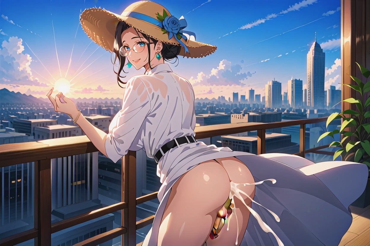 Orgasm, Bright Sky, Girl Shemale AI Porn